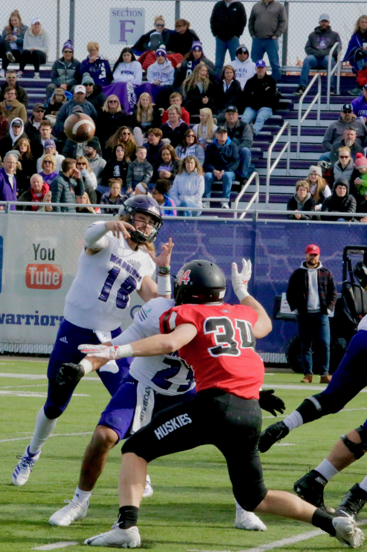 Winona State Football vs St. Cloud State